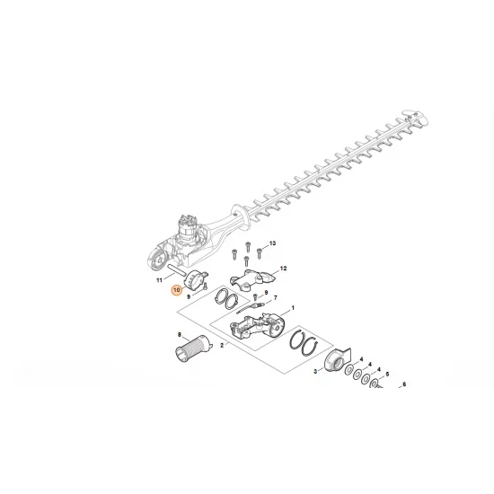 STIHL  Listwa ryglująca 4859 642 4600